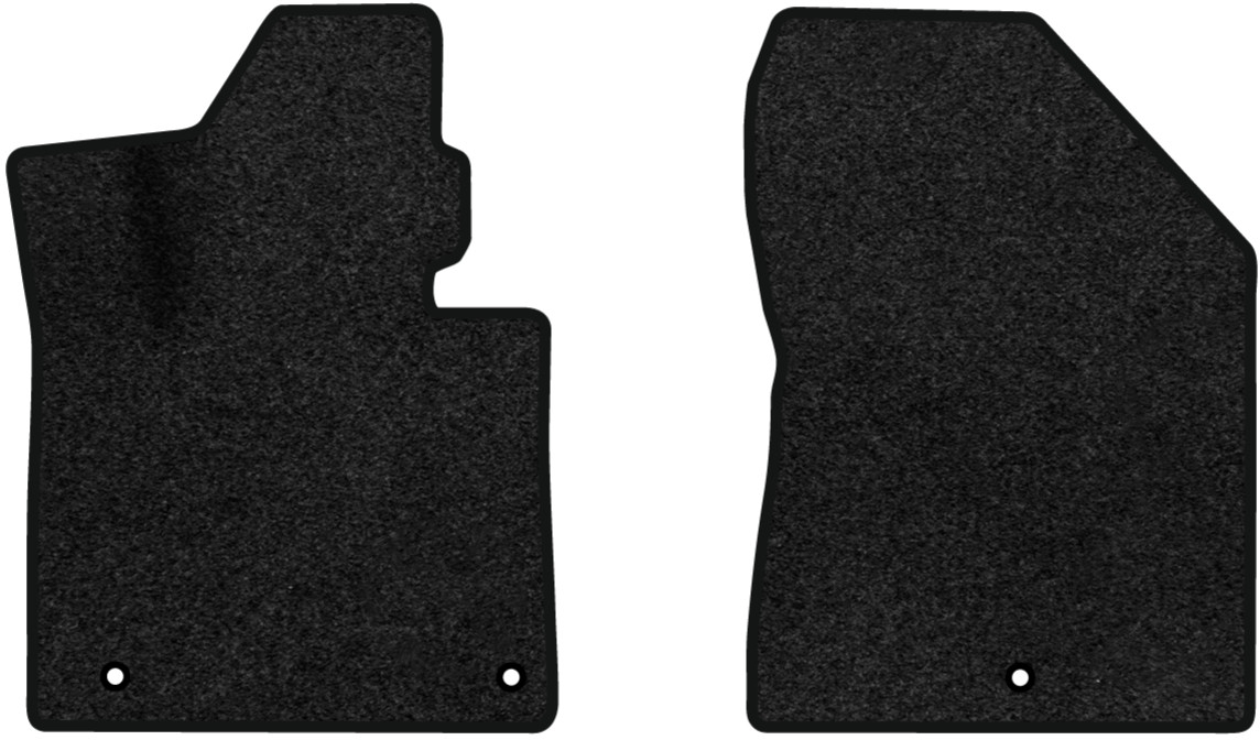 Килимки ворсові в салон авто EVAtech Premium для Hyundai Santa FE (TM) 5 seats 2018-2020 4 покоління SUV Korea чорний кант HY23821AE2KH3VPB