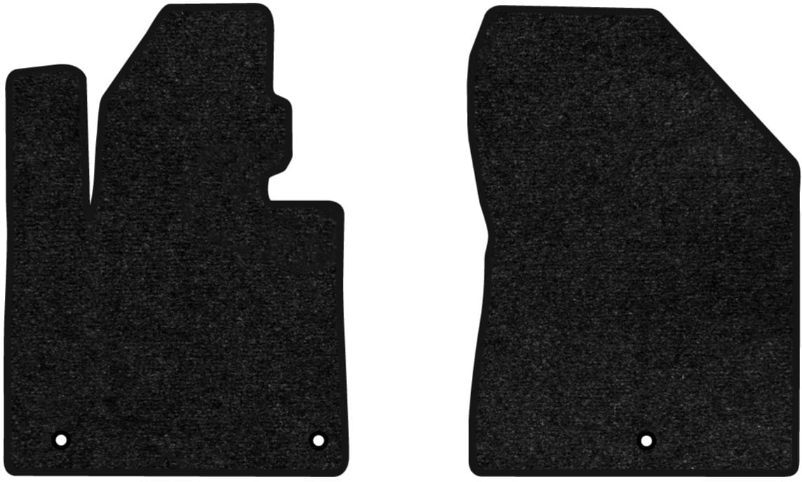 Килимки ворсові в салон авто EVAtech Standard для Hyundai Santa FE (TM) 5 seats 2018-2020 4 покоління SUV Korea чорний кант HY23821AV2KH3VEB