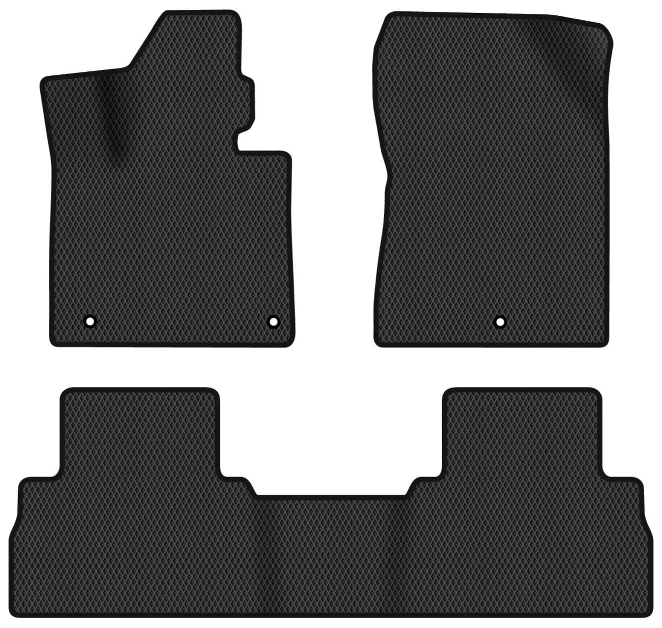 EVA коврики в салон авто EVAtech для Santa FE (TM) 5 seats Hyundai 2018-2020 4 поколение SUV Korea HY23821ZD3KH3RBB