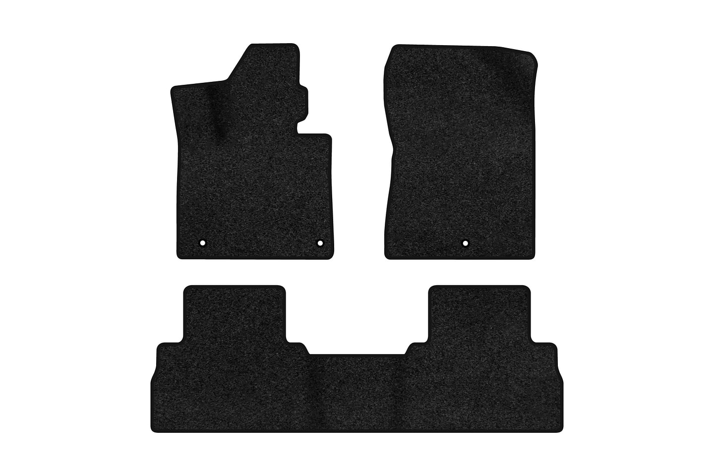 Коврики ворсовые в салон авто EVAtech Premium для Hyundai Santa FE (TM) 5 seats 2018-2020 4 поколение SUV Korea черный кант HY23821ZD3KH3VPB