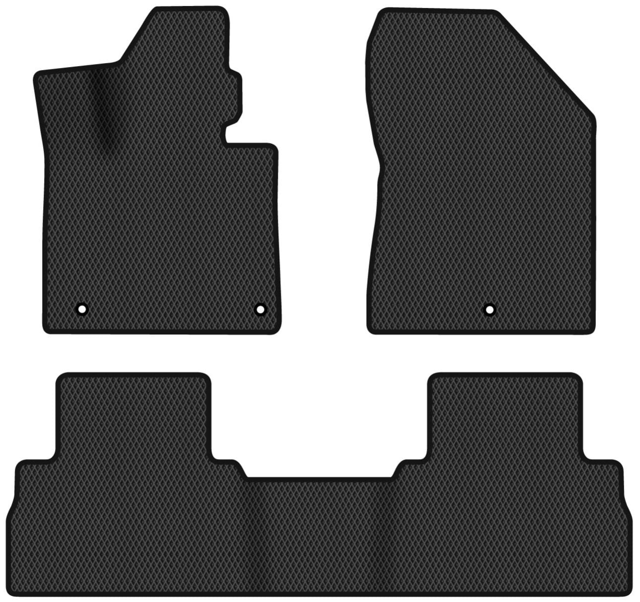 EVA коврики в салон авто EVAtech для Santa FE (TM) 5 seats Hyundai 2018-2020 4 поколение SUV Korea HY23821ZE3KH3RBB