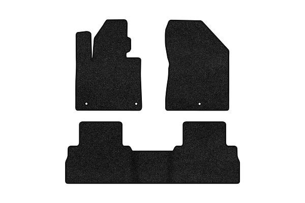 Фото - Килимки ворсові в салон авто EVAtech Premium для Hyundai Santa FE (TM) 5 seats 2018-2020 4 покоління SUV Korea чорний кант HY23821ZV3KH3VPB