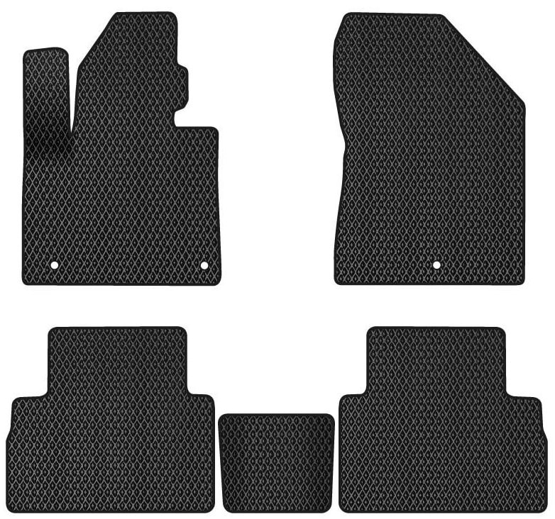 EVA коврики в салон авто EVAtech для Santa FE (TM) 7 seats Hyundai 2018-2020 4 поколение SUV Korea HY23822CV5KH3RBB