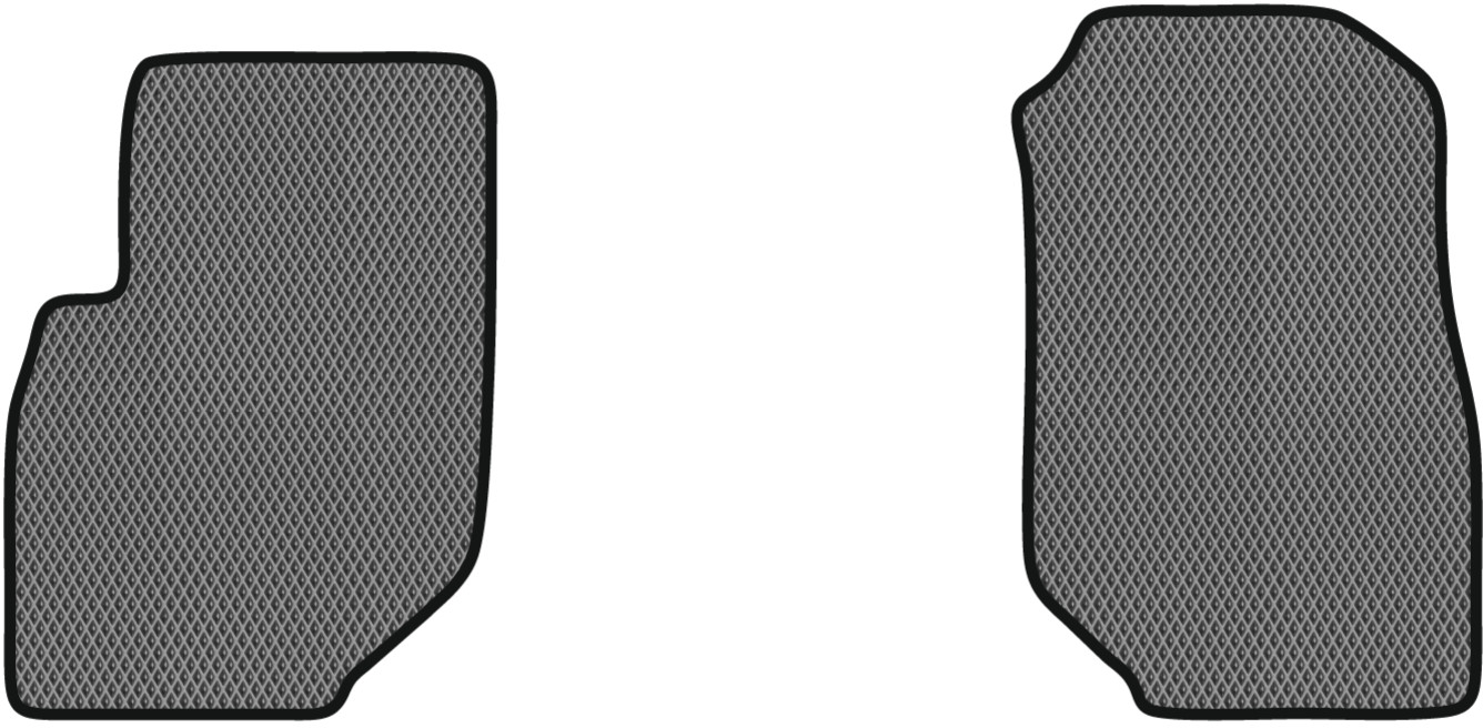 EVA килимки в салон авто передні EVAtech для Terracan Hyundai 2001-2007 1 покоління SUV EU HY2957AB2RGB