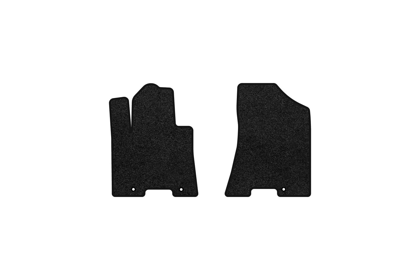 Коврики ворсовые в салон авто EVAtech Premium для Hyundai Tucson (Squib VL+VR) 2015-2021 3 поколение SUV USA черный кант HY31217AV2KH3VPB