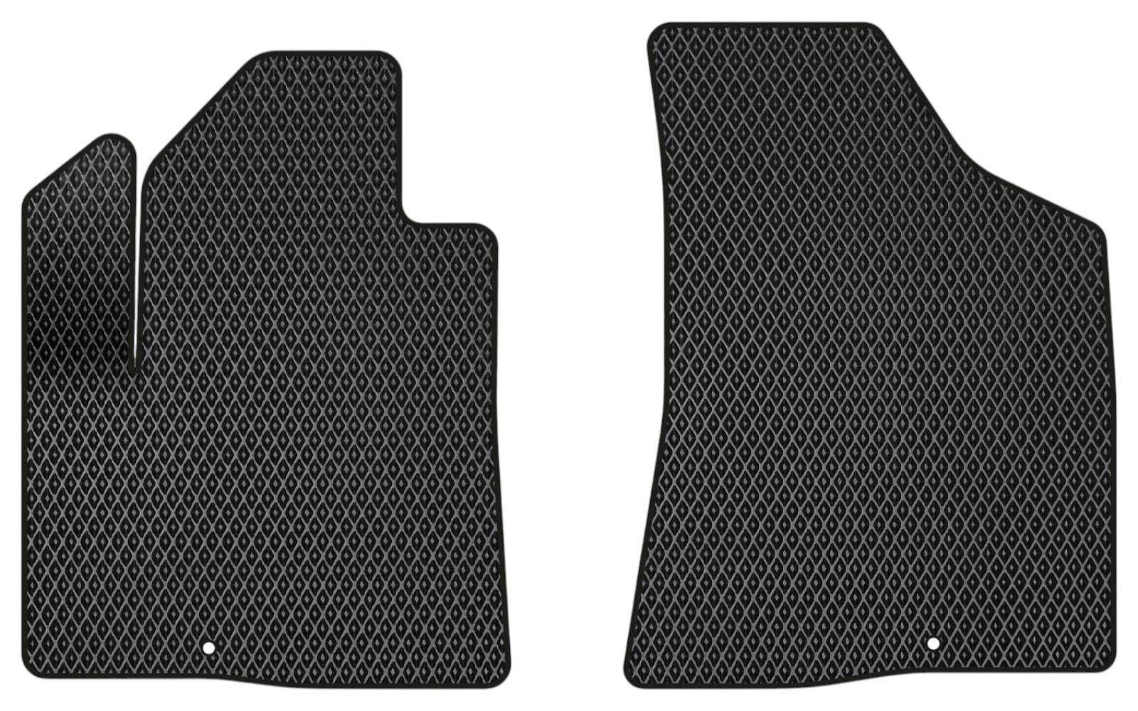 EVA килимки в салон авто передні EVAtech для Santa FE (CM) 7 seats Hyundai 2006-2010 2 покоління SUV EU HY32362AV2KD2RBB