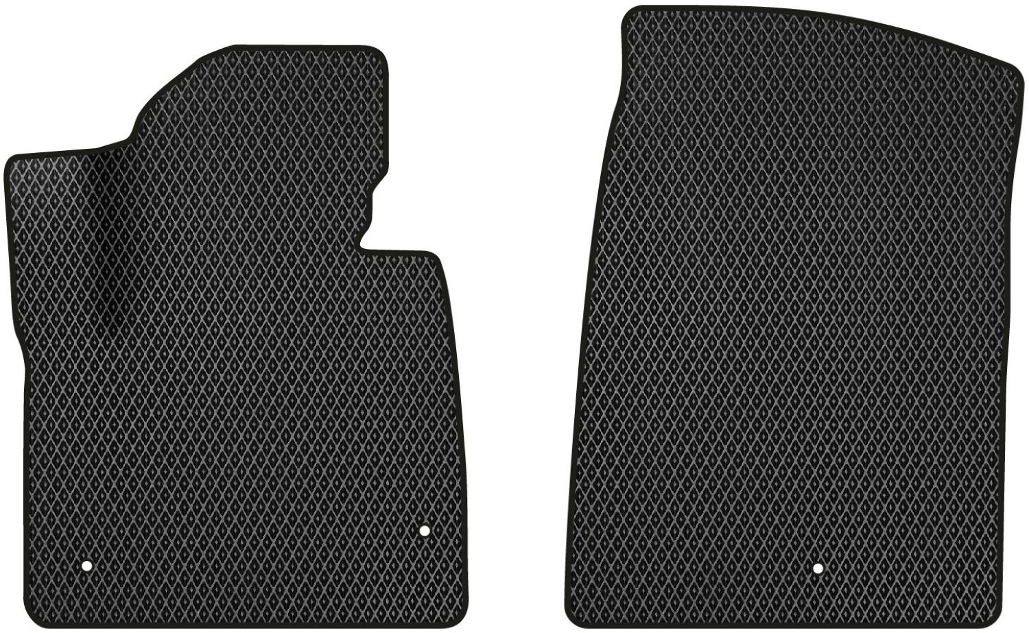 EVA килимки в салон авто передні EVAtech для Santa FE (DM) 5 seats Hyundai 2012-2017 3 покоління SUV EU HY3305AD2LA3RBB