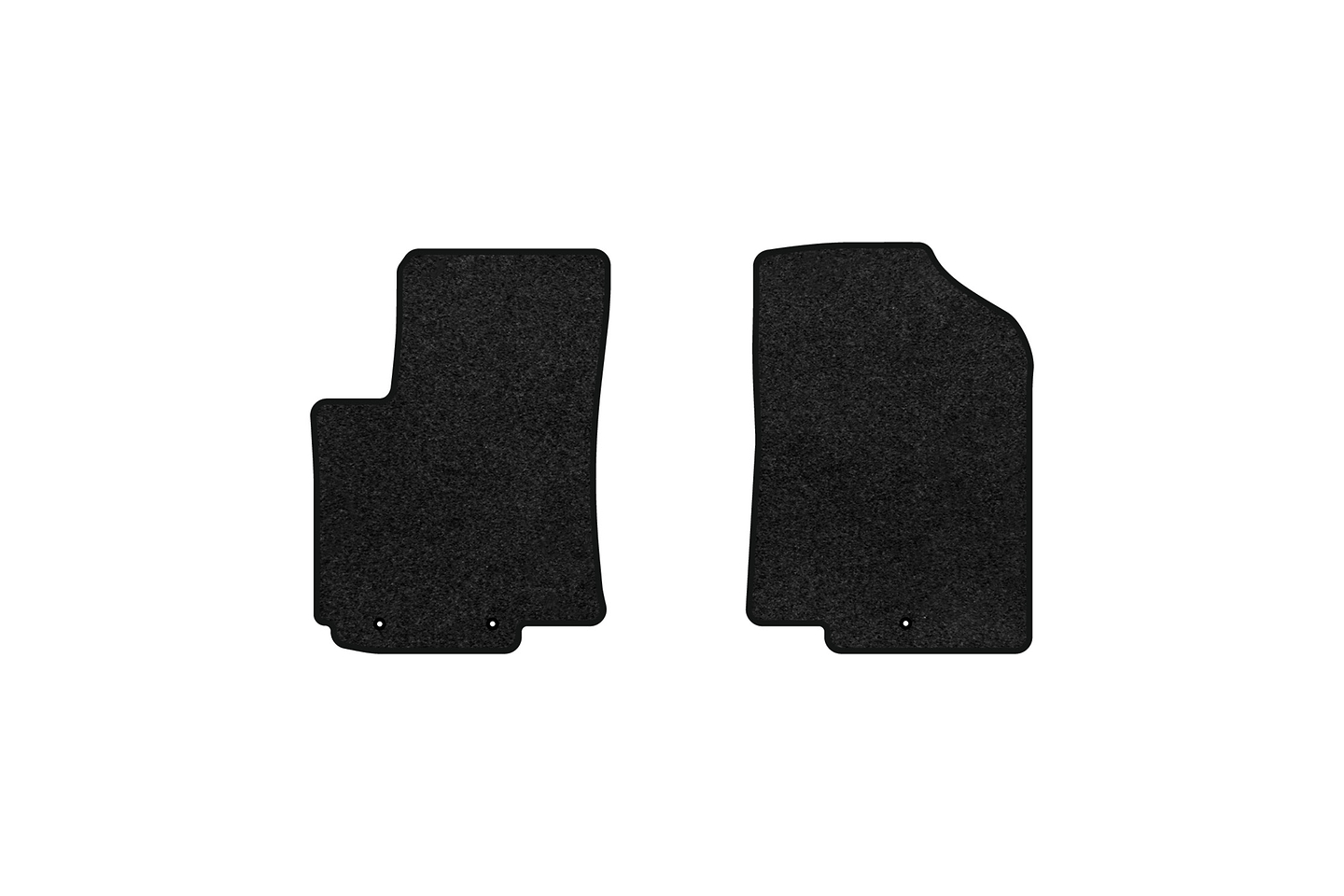 Килимки ворсові в салон авто EVAtech Premium для Hyundai Solaris (RBr) 2010-2017 1 покоління Sedan EU чорний кант HY33197AG2LA3VPB