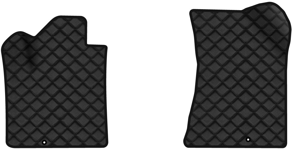 Коврики из экокожи в салон авто передние EVAtech ECO для Santa FE (CM) 5 seats Hyundai 2006-2010 2 поколение SUV EU (HY33306AD2KD2BBB)