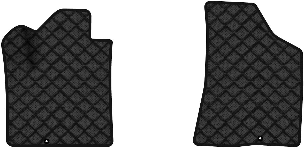 Коврики из экокожи в салон авто передние EVAtech ECO для Santa FE (CM) 5 seats Hyundai 2006-2010 2 поколение SUV EU (HY33306AE2KD2BBB)