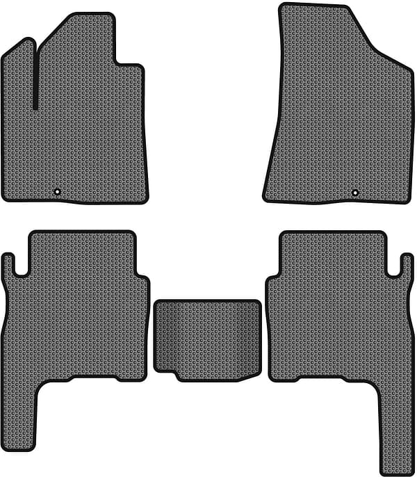 Фото - EVA килимки в салон авто EVAtech для Santa FE (CM) 5 seats Hyundai 2006-2010 2 покоління SUV EU HY33306CV5KD2SGB