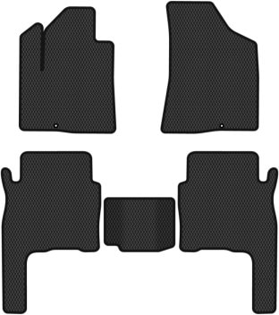 EVA килимки в салон авто EVAtech для Santa FE (CM) 7 seats Hyundai 2006-2010 2 покоління SUV Korea HY33307CVB5KD2RBB