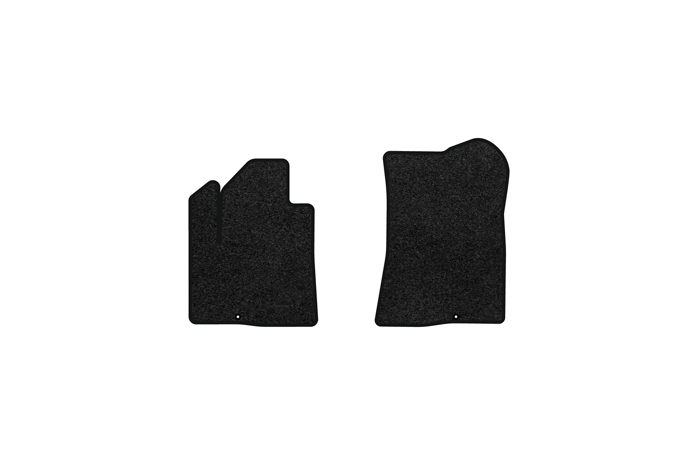 Килимки ворсові в салон авто EVAtech Premium для Hyundai Santa FE (CM) 5 seats 2006-2010 2 покоління SUV Korea чорний кант HY33308A2KD2VPB