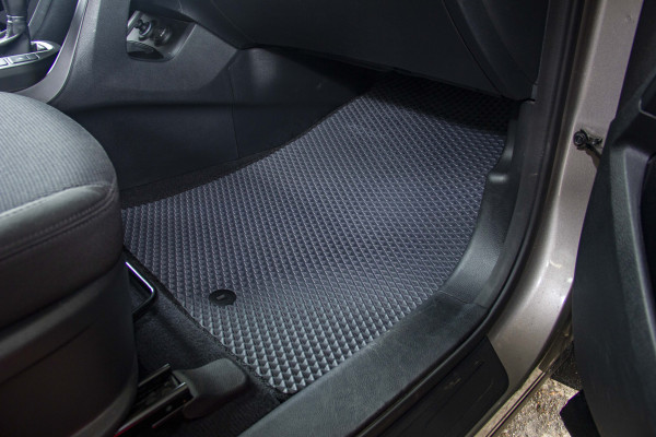 Фото - EVA коврики в салон авто передние EVAtech для Santa FE (DM) 5 seats Hyundai 2012-2017 3 поколение SUV EU HY33415AD2KH3RGB