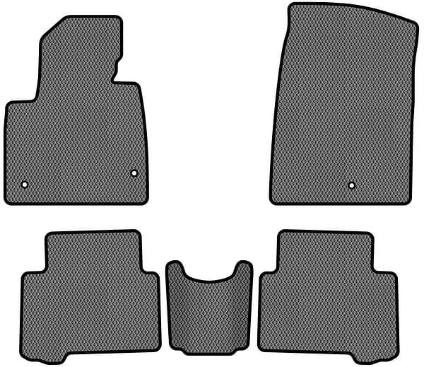 Фото - EVA коврики в салон авто EVAtech для Santa FE (DM) 5 seats Hyundai 2012-2017 3 поколение SUV EU HY33415CB5KH3RGB