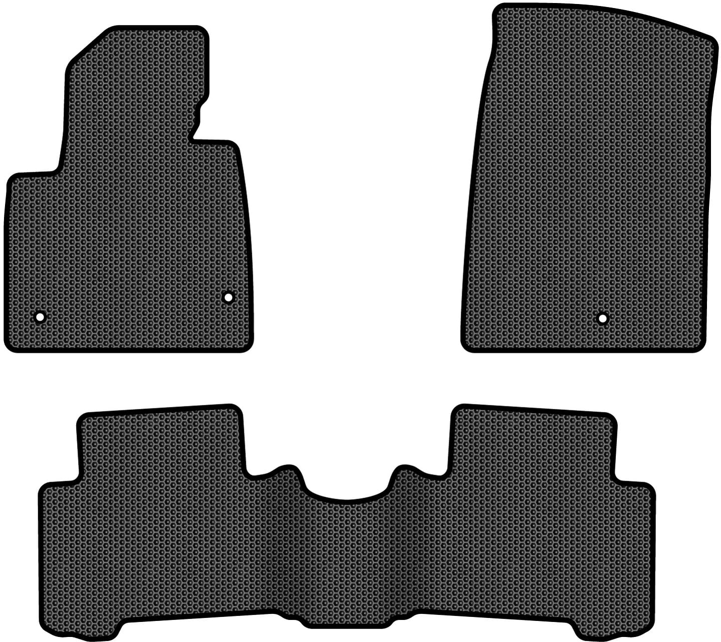 EVA коврики в салон авто EVAtech для Santa FE (DM) 5 seats Hyundai 2012-2017 3 поколение SUV EU HY33415ZB3KH3SBB