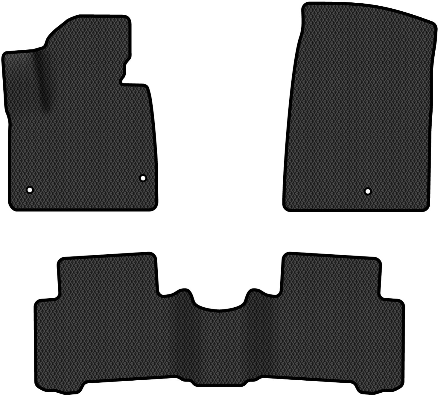 EVA килимки в салон авто EVAtech для Santa FE (DM) 5 seats Hyundai 2012-2017 3 покоління SUV EU HY33415ZD3KH3RBB