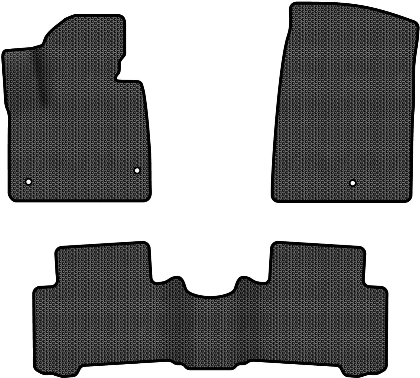 EVA коврики в салон авто EVAtech для Santa FE (DM) 5 seats Hyundai 2012-2017 3 поколение SUV EU HY33415ZD3KH3SBB