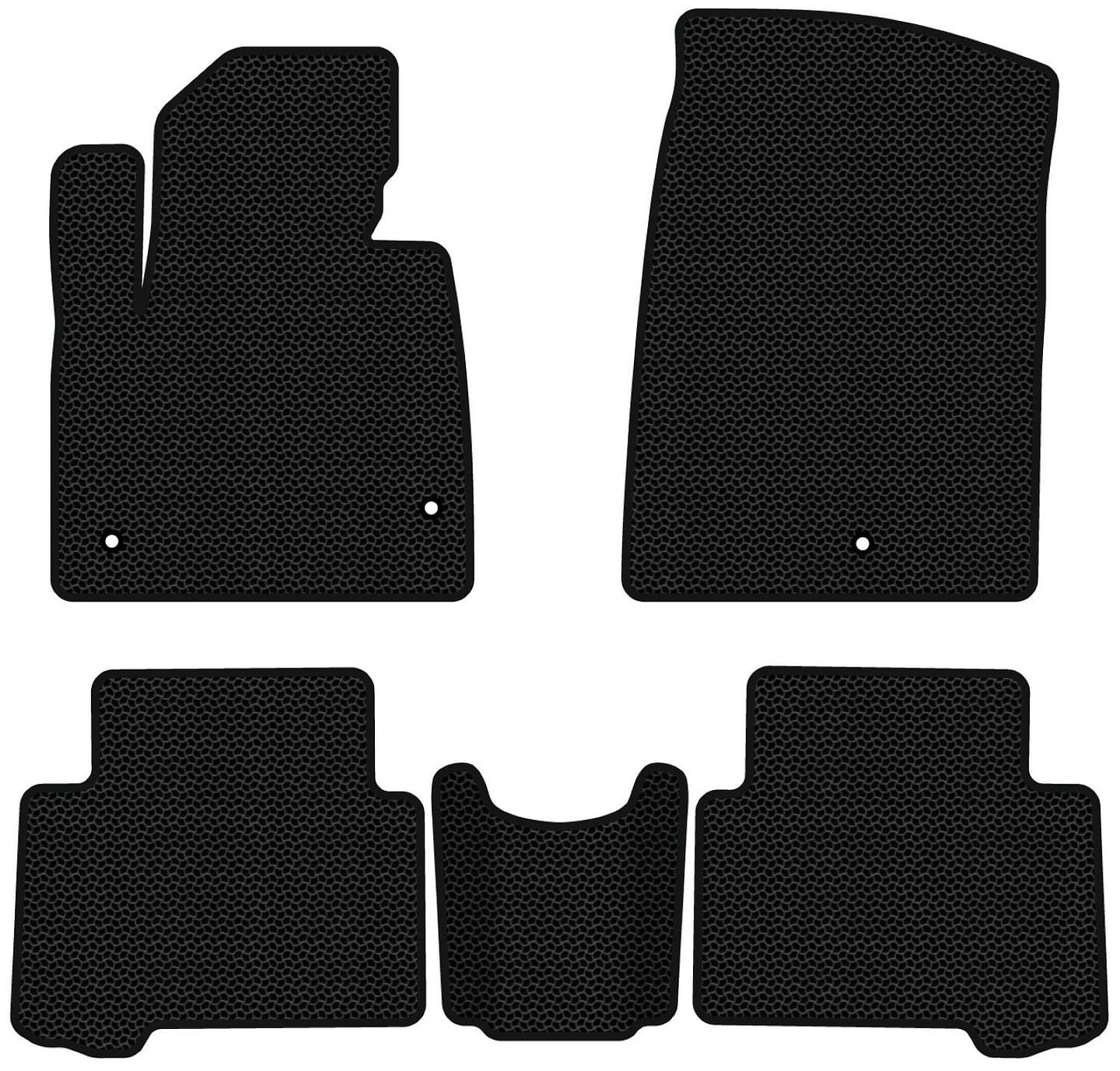 EVA коврики в салон авто EVAtech для Santa FE (DM) 7 seats Hyundai 2012-2017 3 поколение SUV USA HY34472C5LA3KBB