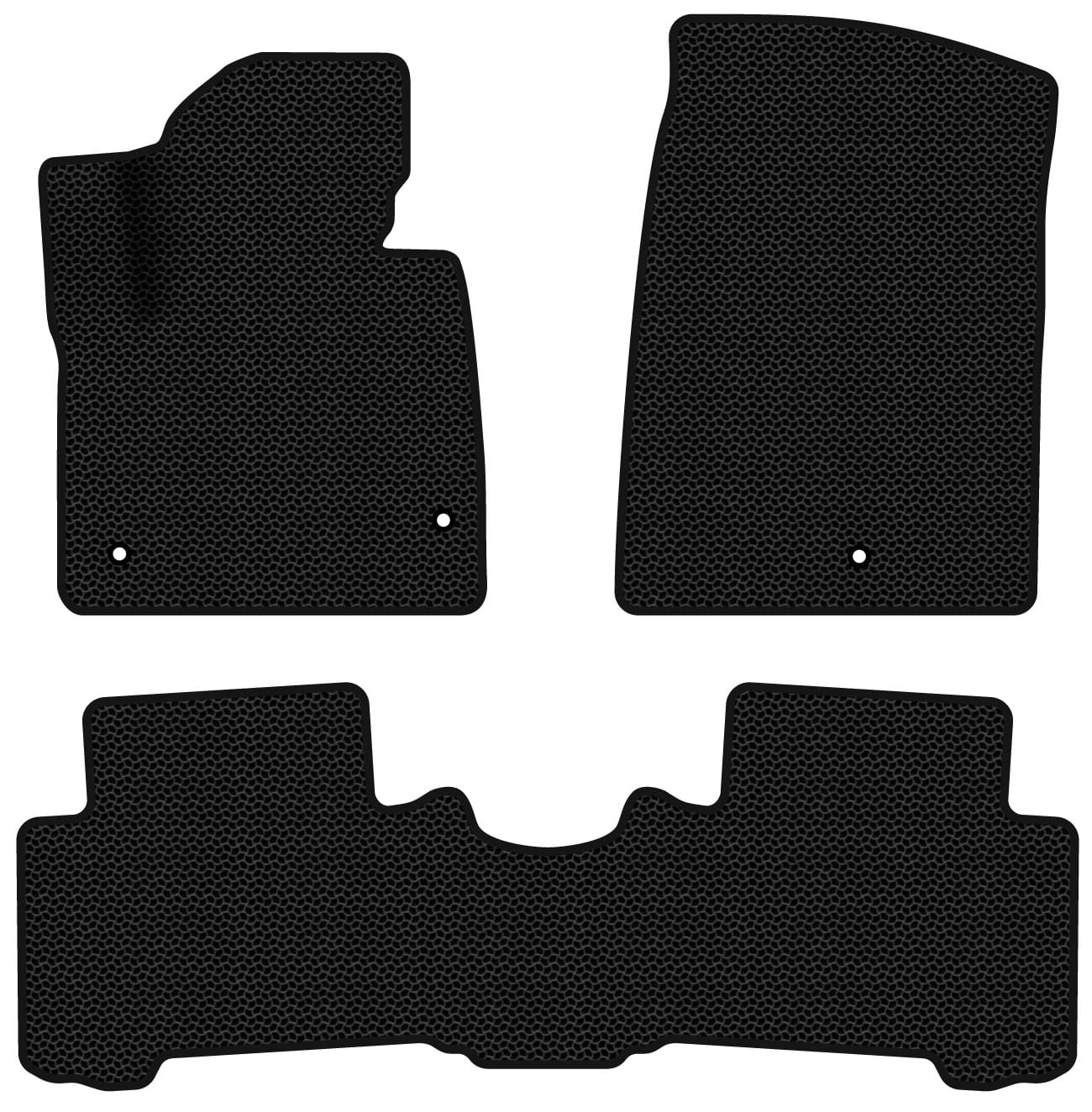 EVA коврики в салон авто EVAtech для Santa FE (DM) 7 seats Hyundai 2012-2017 3 поколение SUV USA HY34472ZD3LA3KBB