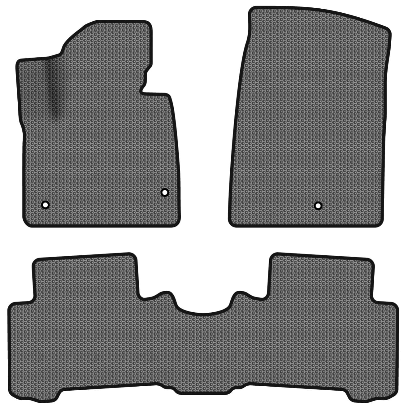 EVA коврики в салон авто EVAtech для Santa FE (DM) 7 seats Hyundai 2012-2017 3 поколение SUV USA HY34472ZD3LA3SGB