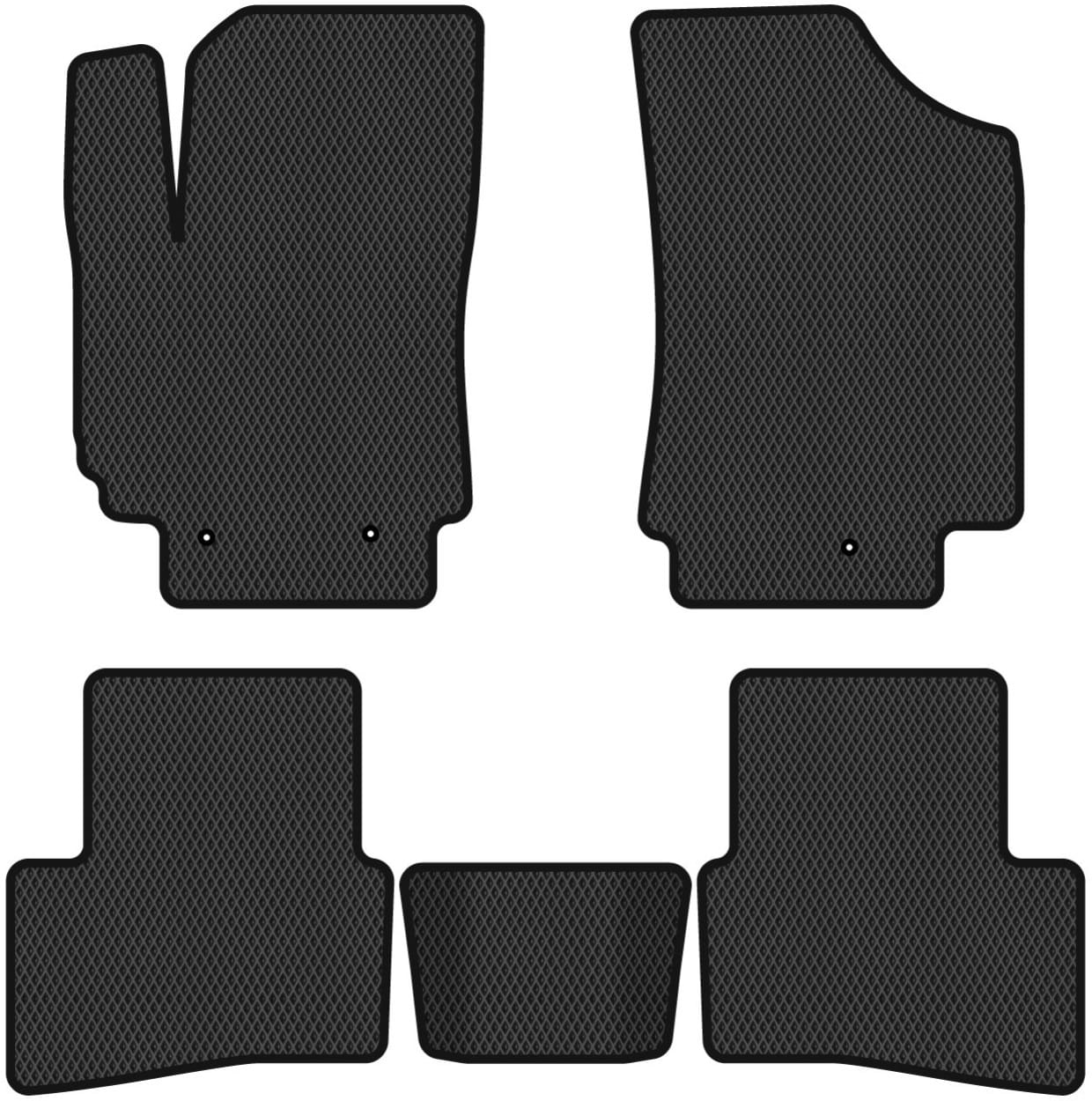 EVA килимки в салон авто EVAtech для Creta (GS) Hyundai 2016-2020 1 покоління SUV EU HY3777CV5LA3RBB