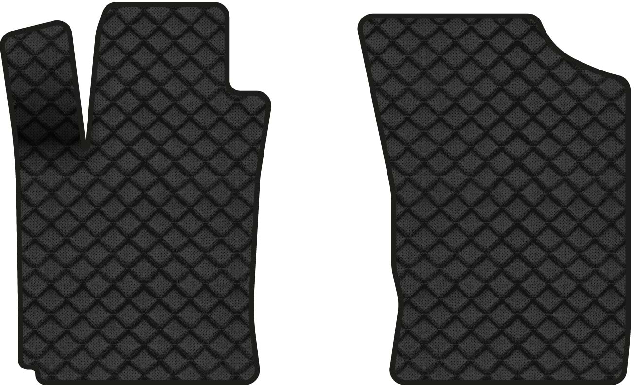 Килимки з екошкіри в салон авто передні EVAtech ECO для Getz Hyundai 2002-2011 1 покоління Htb EU (HY386AV2BBB)