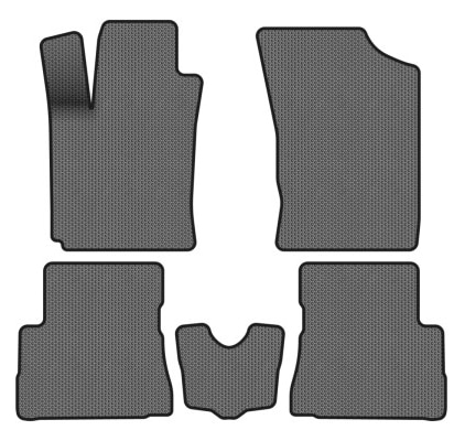 EVA килимки в салон авто EVAtech для Getz Hyundai 2002-2011 1 покоління Htb EU HY386CV5SGB