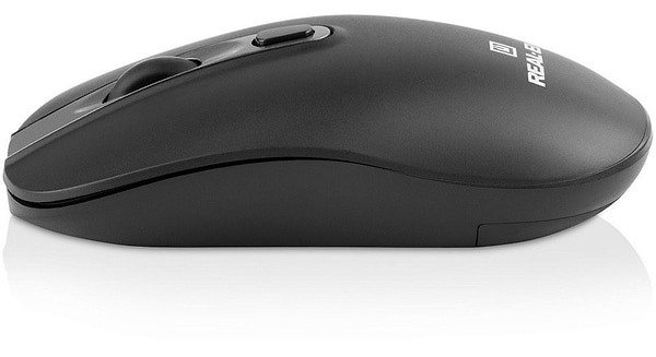 Фото - Мышь беспроводная REAL-EL RM-350W Black (EL123200043)
