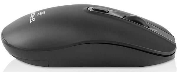 Фото - Мышь беспроводная REAL-EL RM-350W Black (EL123200043)