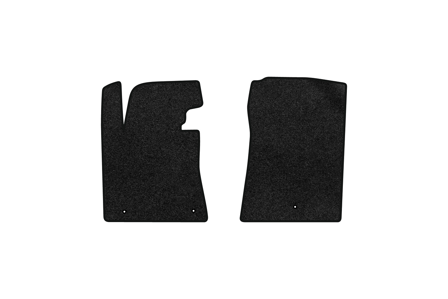 Килимки ворсові в салон авто EVAtech Premium для Hyundai Elantra GT (MD) (Floor Gas Pedal) 2010-2015 5 покоління Htb USA чорний кант HY42304A2LA3VPB