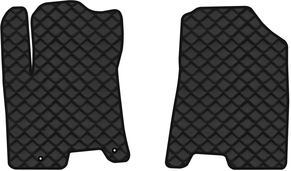 Килимки з екошкіри в салон авто передні EVAtech ECO для Venue Hyundai 2019 1 покоління SUV EU (HY42665A2LA2BBB)