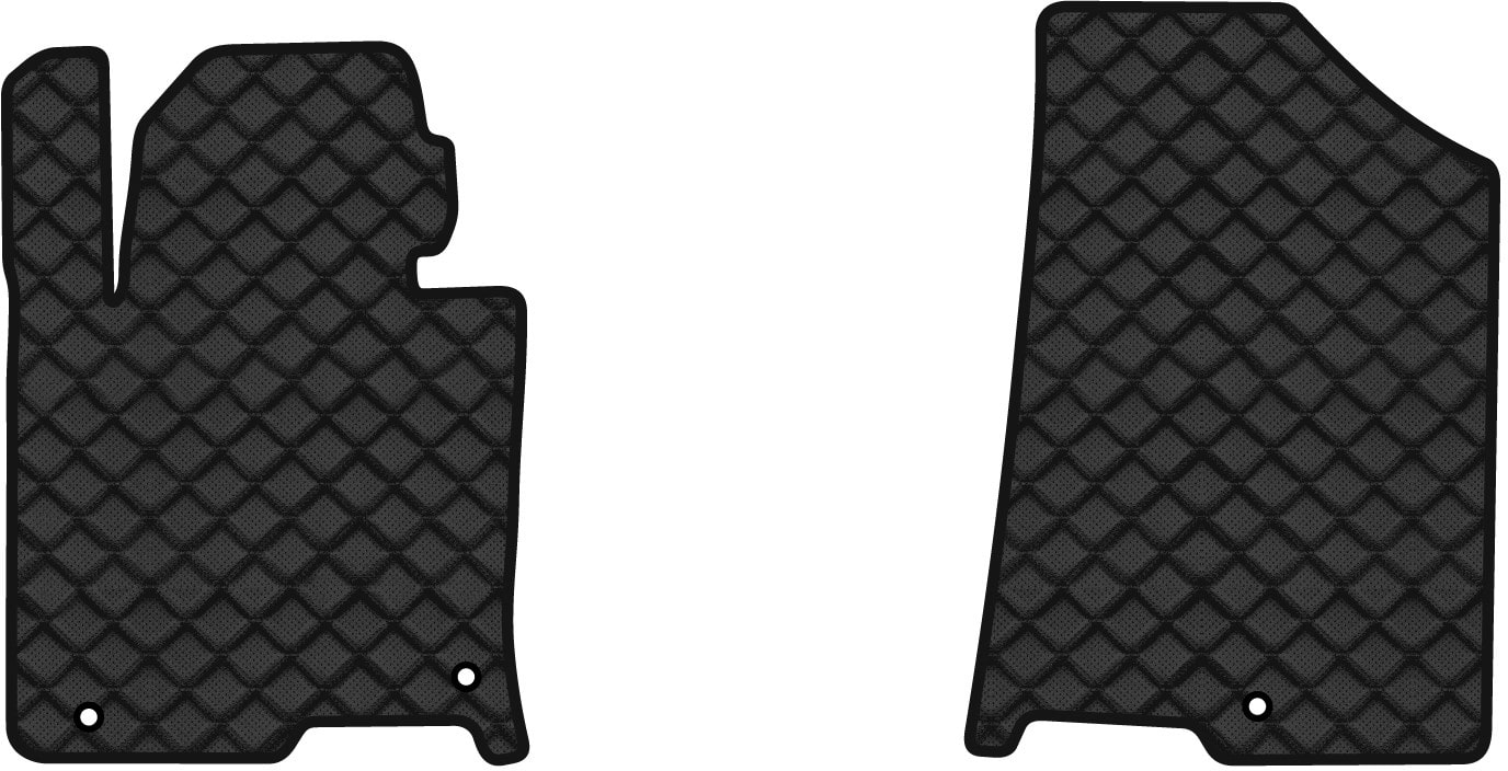 Коврики из экокожи в салон авто передние EVAtech ECO для Sonata LPI (LF) Hyundai 2014-2019 7 поколение Sedan Korea (HY42959AV2KH3BBB)