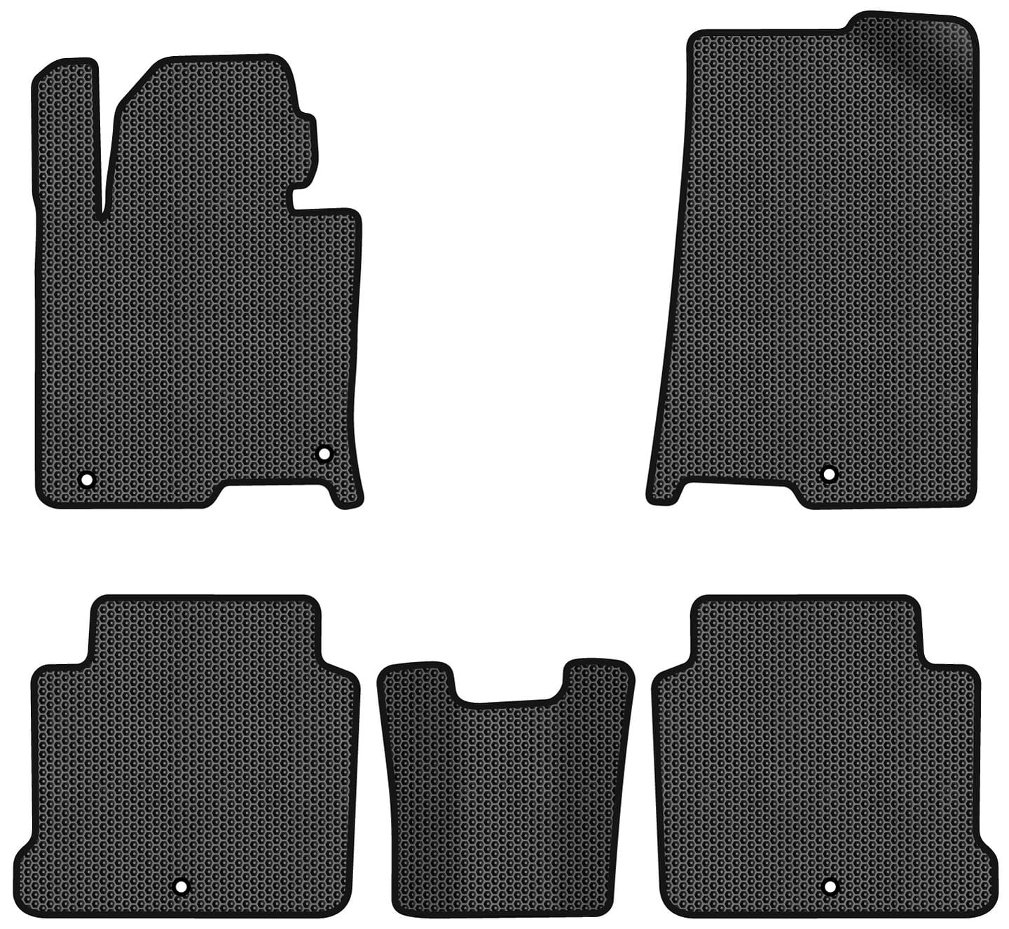 EVA коврики в салон авто EVAtech для Sonata LPI (LF) Hyundai 2014-2019 7 поколение Sedan Korea HY42959C5KH5SBB