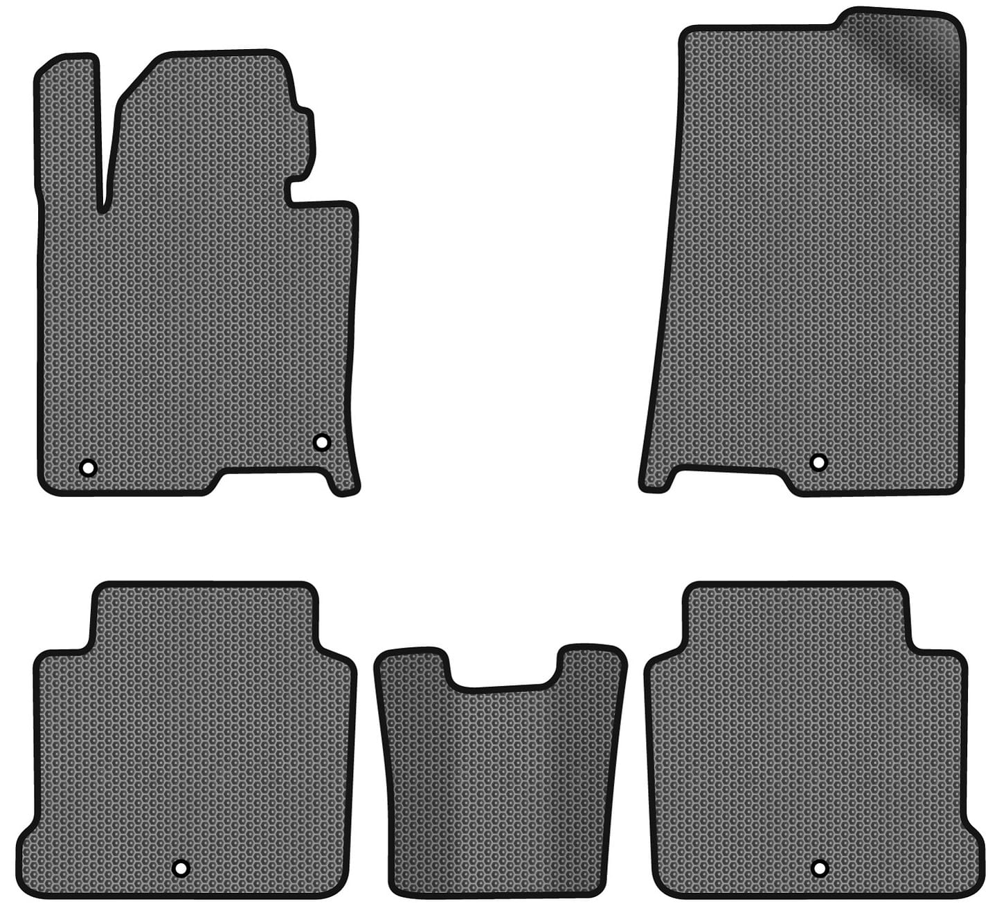 EVA коврики в салон авто EVAtech для Sonata LPI (LF) Hyundai 2014-2019 7 поколение Sedan Korea HY42959C5KH5SGB
