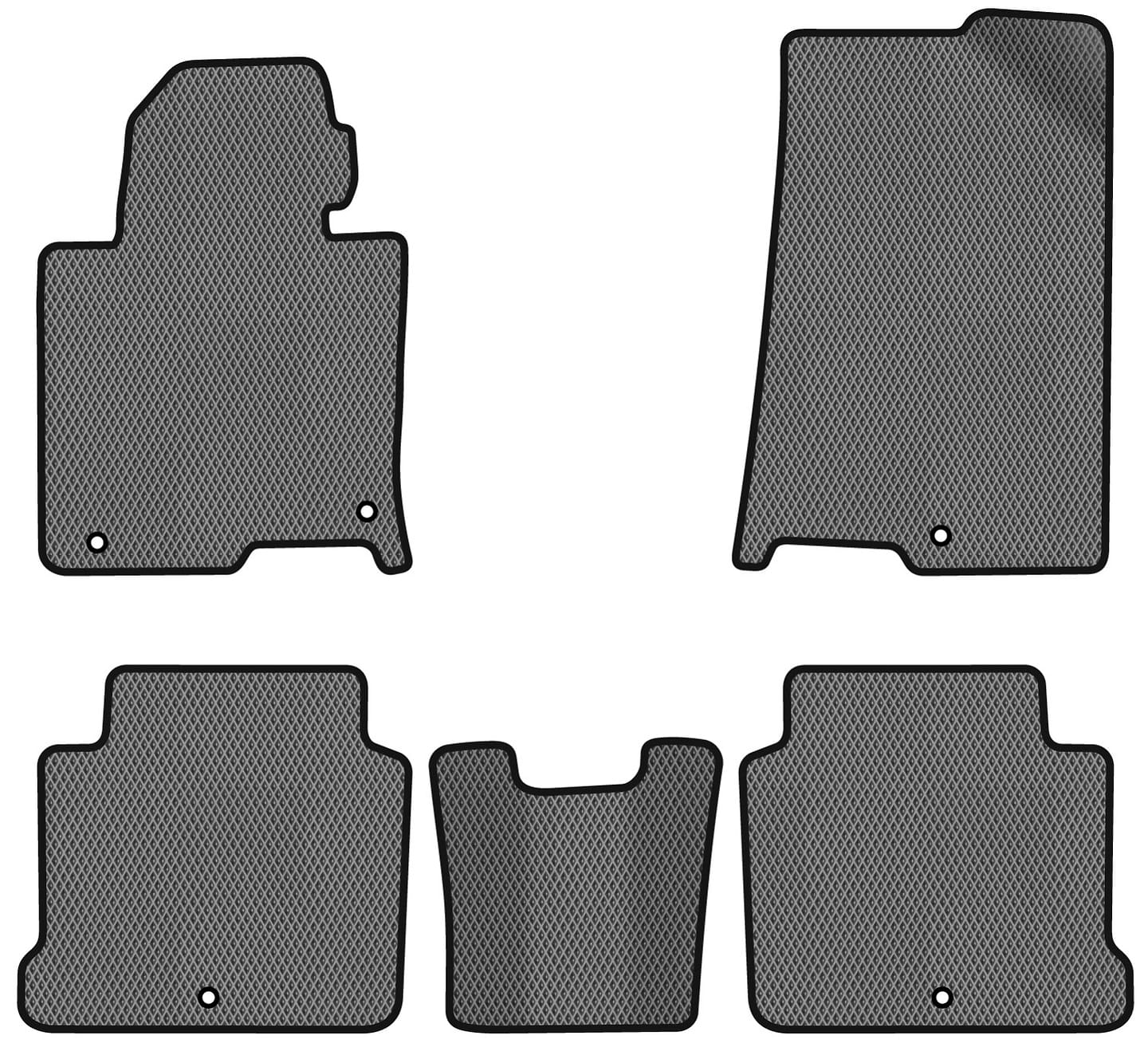 EVA коврики в салон авто EVAtech для Sonata LPI (LF) Hyundai 2014-2019 7 поколение Sedan Korea HY42959CB5KH5RGB