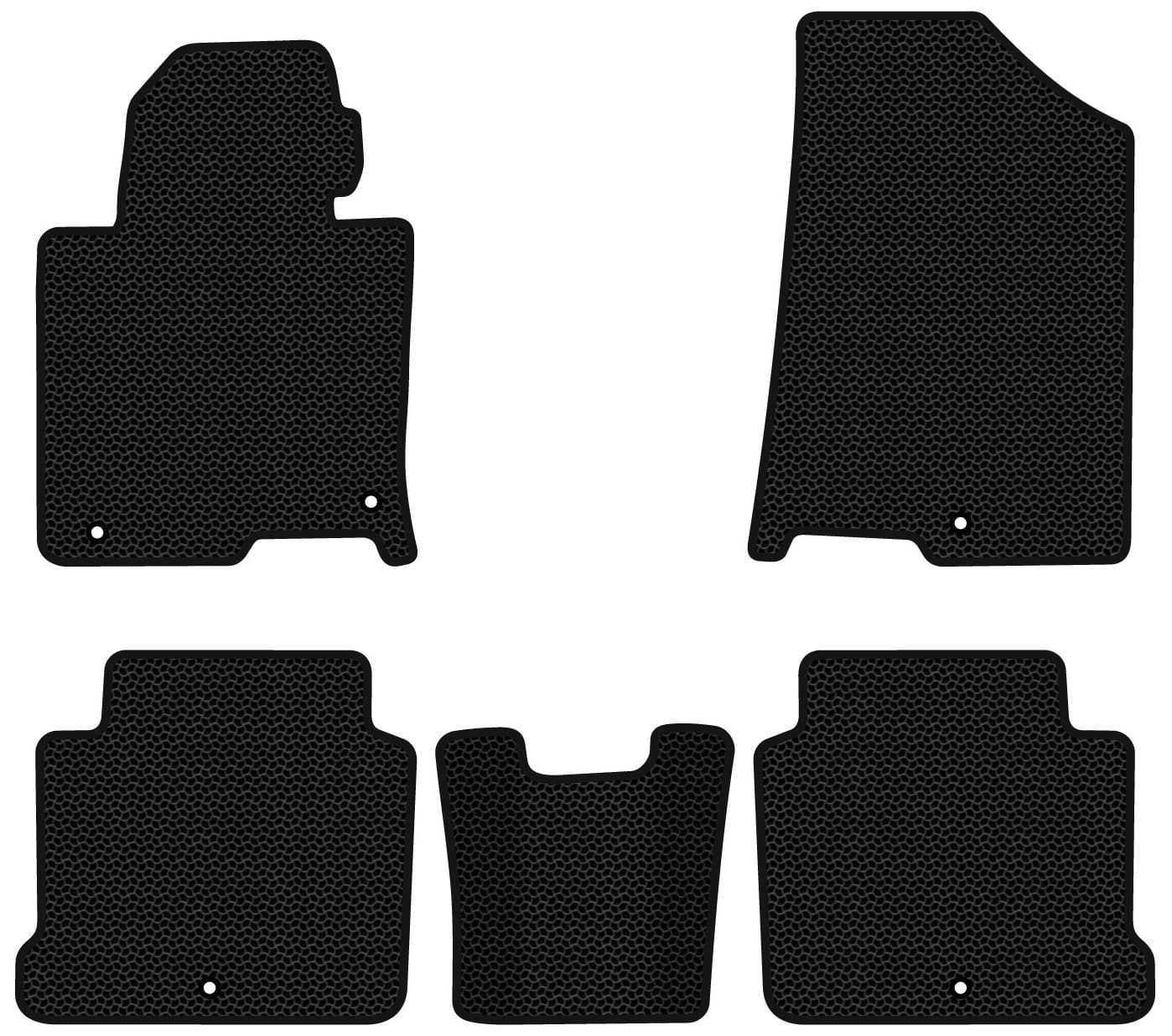 EVA коврики в салон авто EVAtech для Sonata LPI (LF) Hyundai 2014-2019 7 поколение Sedan Korea HY42959CG5KH5KBB