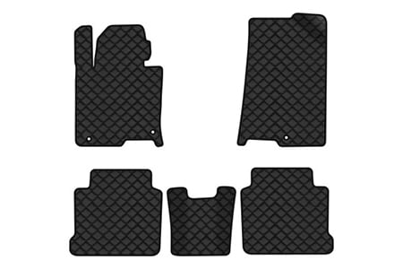 Коврики из экокожи в салон авто EVAtech ECO для Sonata LPI (LF) Hyundai 2014-2019 7 поколение Sedan Korea HY42959CLB5KH3BBB