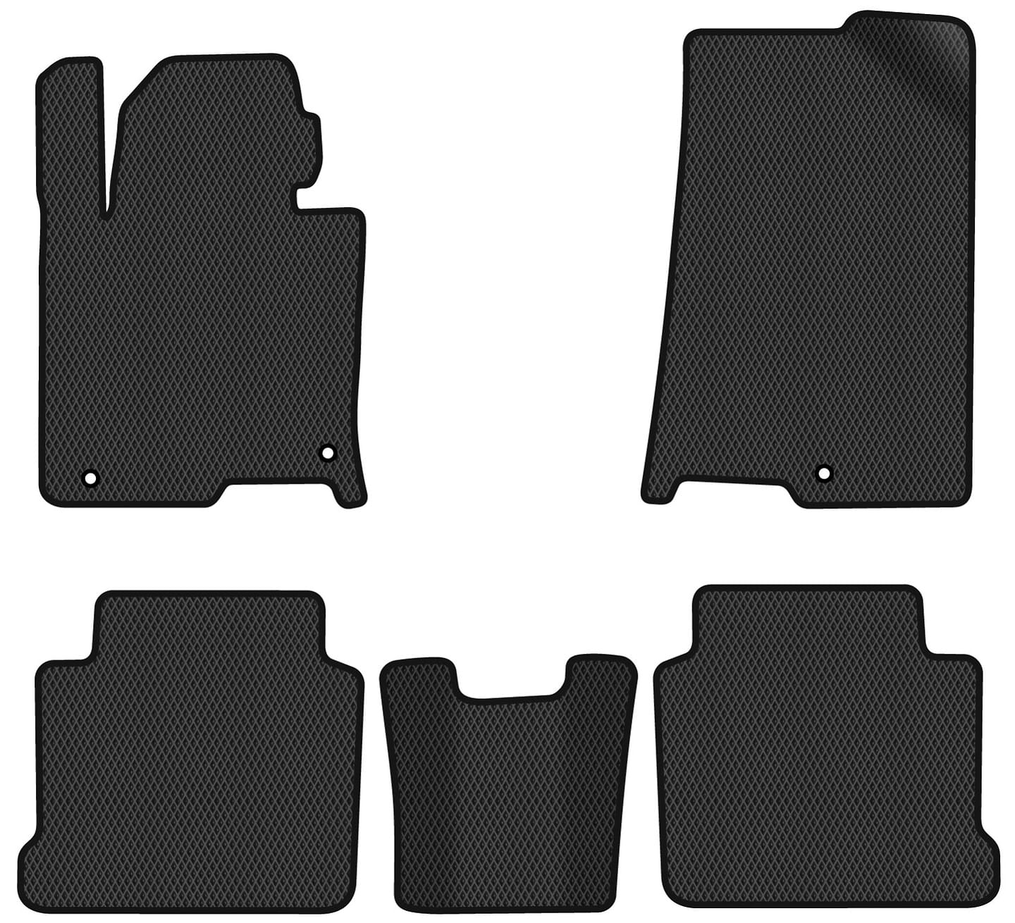 EVA килимки в салон авто EVAtech для Sonata LPI (LF) Hyundai 2014-2019 7 покоління Sedan Korea HY42959CLB5KH3RBB