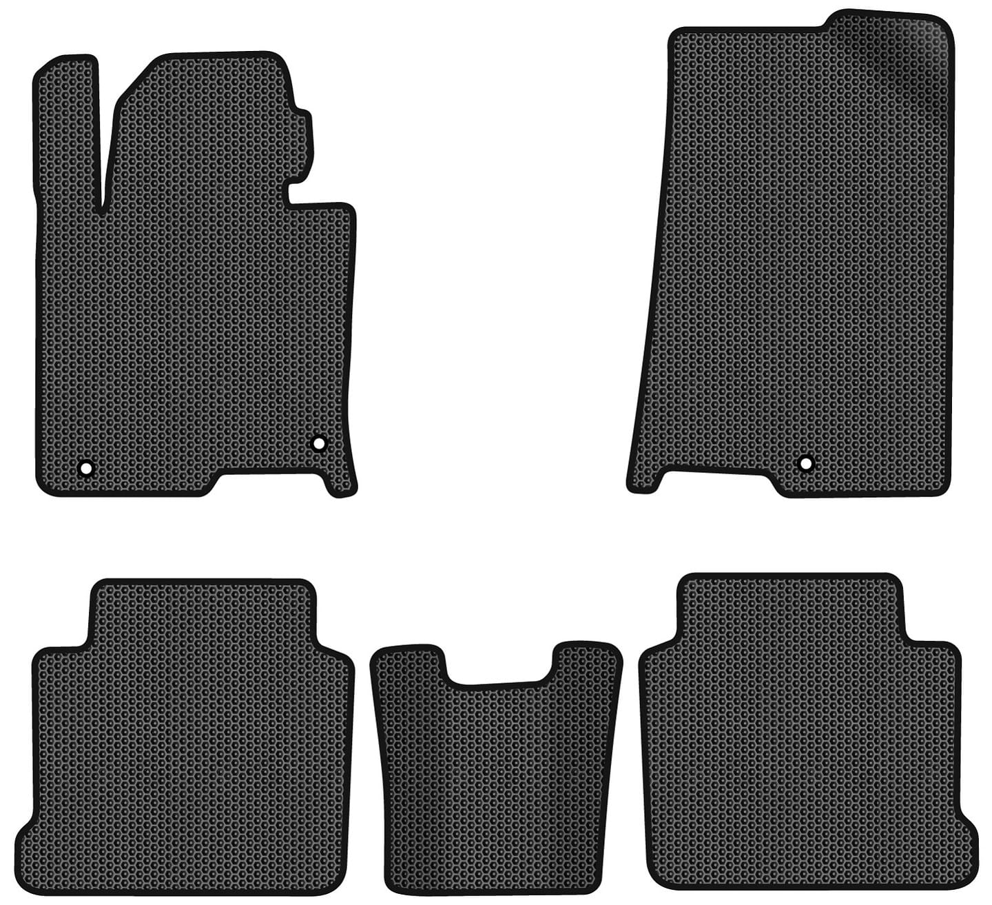 EVA килимки в салон авто EVAtech для Sonata LPI (LF) Hyundai 2014-2019 7 покоління Sedan Korea HY42959CLB5KH3SBB