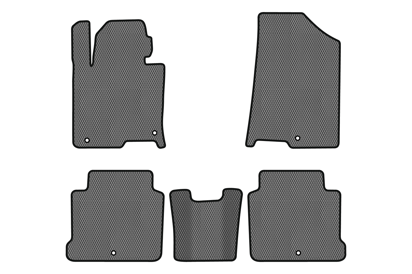 EVA коврики в салон авто EVAtech для Sonata LPI (LF) Hyundai 2014-2019 7 поколение Sedan Korea HY42959CV5KH5RGB