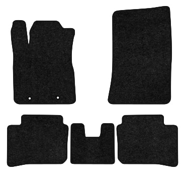 Коврики ворсовые в салон авто EVAtech Standard для Hyundai i10 (LA) 2019 3 поколение Htb EU черный кант HY43701C5KH2VEB