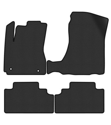 EVA килимки в салон авто EVAtech для Tucson (JM) MT Hyundai 2004-2010 1 покоління SUV Korea HY43873PC4TL2RBB