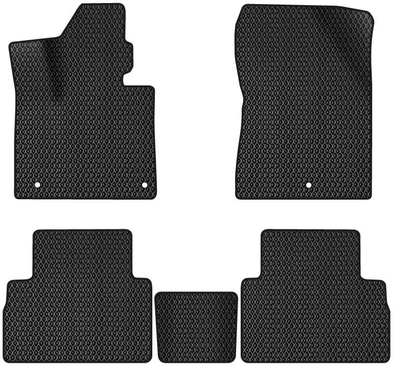 EVA коврики в салон авто EVAtech для Santa FE (TM) 7 seats Hyundai 2018-2020 4 поколение SUV USA HY44141CD5KH3RBB