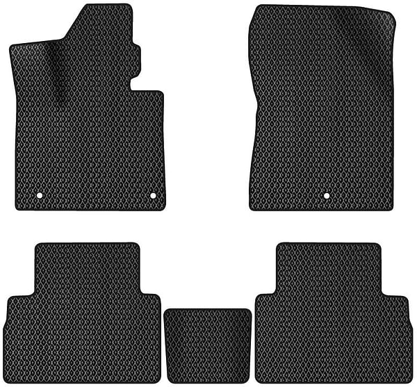 Фото - EVA коврики в салон авто EVAtech для Santa FE (TM) 7 seats Hyundai 2018-2020 4 поколение SUV USA HY44141CD5KH3RBB