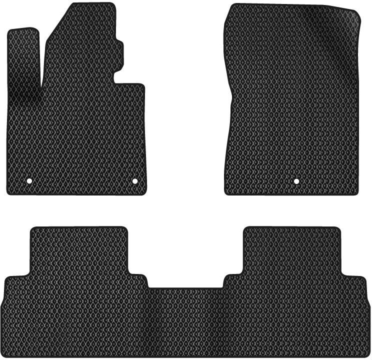EVA коврики в салон авто EVAtech для Santa FE (TM) 7 seats Restyling Hyundai 2020-2023 4 поколение SUV USA HY44143Z3KH3RBB
