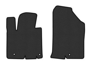 Фото - Килимки ворсові в салон авто EVAtech Premium для Hyundai Tucson (NX4) Hybrid (Long base) 2021 4 покоління SUV USA чорний кант HY44196AV2KH3VPB