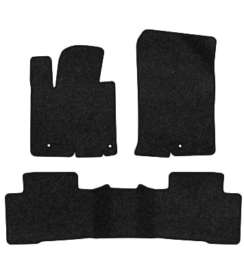 Коврики ворсовые в салон авто EVAtech Premium для Hyundai Tucson (NX4) Hybrid (Long base) 2021 4 поколение SUV USA черный кант HY44196Z3KH3VPB