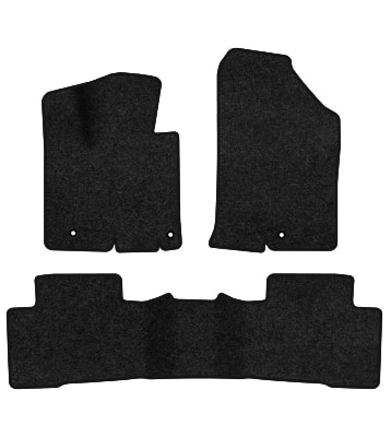 Коврики ворсовые в салон авто EVAtech Premium для Hyundai Tucson (NX4) Hybrid (Long base) 2021 4 поколение SUV USA черный кант HY44196ZE3KH3VPB