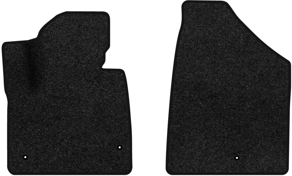 Килимки ворсові в салон авто EVAtech Premium для Hyundai Grand Santa FE (NC) 7 seats 2012-2017 3 покоління SUV EU чорний кант HY52584AE2LA3VPB